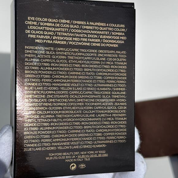 Tom Ford Eye Color Quad Crème Eyeshadow Palette 35 Rose Topaz BNIB - Picture 12 of 15